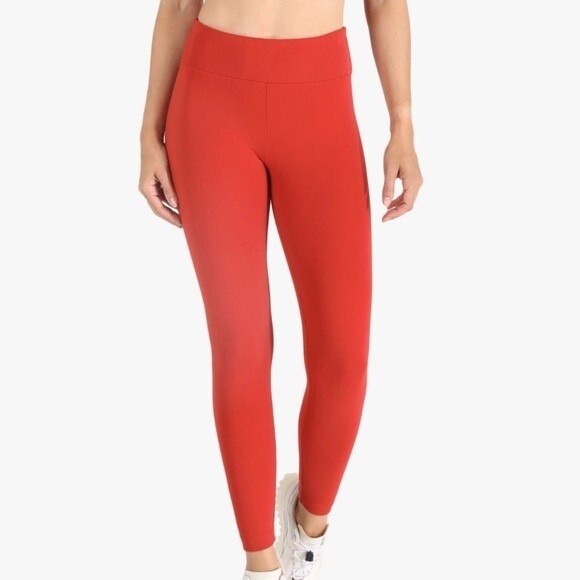 NWT Koral Womens Rouge Red Drive High Rise Blackout Activewear Legging sz S
